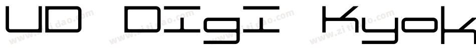 UD Digi Kyokasho NK-字体转换